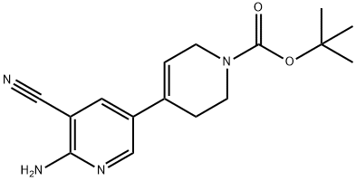 tert-butyl6-amino-5-cyano-3',6'-dihydro-[3,4'-bipyridine]-1'(2'H)-carboxylate