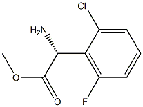 METHYL(2R)-2-AMINO-2-(2-CHLORO-6-FLUOROPHENYL)ACETATE