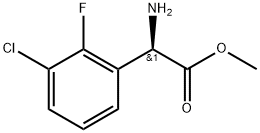 METHYL(2R)-2-AMINO-2-(3-CHLORO-2-FLUOROPHENYL)ACETATE