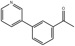 Ethanone, 1-[3-(3-pyridinyl)phenyl]- Structural