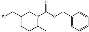Benzyl 5-(Hydroxymethyl)-2-Methylpiperidine-1-Carboxylate Structural