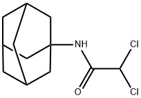 N-Adamantan-1-yl-2,2-dichloro-acetamide Structural