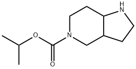 isopropyl(3aS,7aR)-octahydro-5H-pyrrolo[3,2-c]pyridine-5-carboxylate Structural
