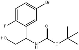 tert-butyl(1-(5-bromo-2-fluorophenyl)-2-HYDROxyethyl)carbamate