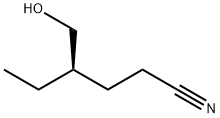 Hexanenitrile, 4-(hydroxymethyl)-, (4R)- Structural