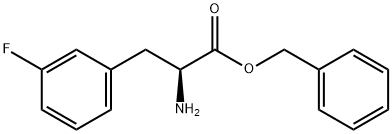 DL-3-fluoro- Phenylalanine phenylmethyl ester Structural