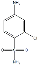 Benzenesulfonamide, 4-amino-2-chloro- Structural