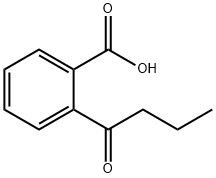 2-butyrylbenzoic acid Structural