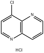 4-Chloro-1,5-naphthyridine hydrochloride Structural