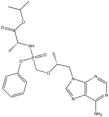 isopropyl ((S)-((((R)-1-(6-amino-9H-purin-9-yl)propan-2-yl)oxy)methyl)(phenoxy)phosphoryl)-D-alaninate