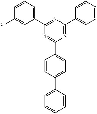 2-Biphenyl-4-yl-4-(3-chloro-phenyl)-6-phenyl-[1,3,5]triazine