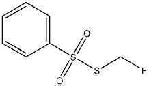 S-(fluoromethyl) benzenesulfonothioate Structural