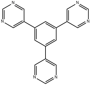 1,3,5-tri(pyrimidin-5-yl) benzene Structural