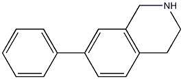 Isoquinoline, 1,2,3,4-tetrahydro-7-phenyl- Structural