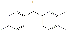 Methanone,(3,4-dimethylphenyl)(4-methylphenyl)- Structural