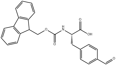 N-Fmoc-DL-4-formyl-Phenylalanine Structural