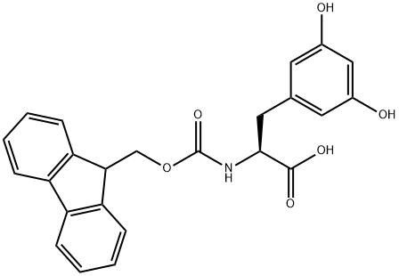 Fmoc-3,5-Dihydroxy-L-Phenylalanine Structural