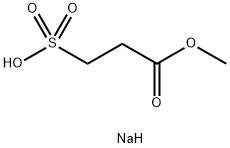 sodium3-methoxy-3-oxopropane-1-sulfonate Structural