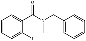 N-benzyl-2-iodo-N-methylbenzamide Structural