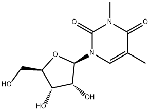 N3-Methyl-5-methyluridine Structural