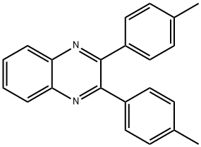 Quinoxaline, 2,3-bis(4-methylphenyl)- Structural