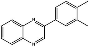 Quinoxaline, 2-(3,4-dimethylphenyl)- Structural