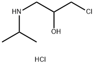 1-chloro-3-(propan-2-ylamino)propan-2-ol,hydrochloride Structural