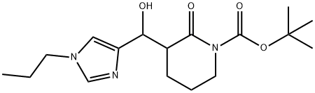 tert-butyl3-(hydroxy(1-propyl-1H-imidazol-4-yl)methyl)-2-oxopiperidine-1-carboxylate