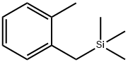 trimethyl-[(2-methylphenyl)methyl]silane Structural