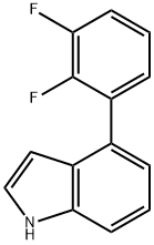 4-(2,3-difluorophenyl)-1H-indole Structural