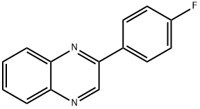 Quinoxaline, 2-(4-fluorophenyl)- Structural