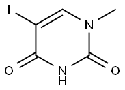 5-Iodo-1-methyluracil Structural