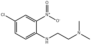 N'-(4-chloro-2-nitrophenyl)-N,N-dimethylethane-1,2-diamine Structural