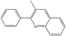 Quinoline, 3-methyl-2-phenyl- Structural