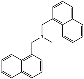 1-Naphthalenemethanamine,N-methyl-N-(1-naphthalenylmethyl)- Structural