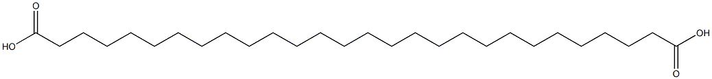 Octacosanedioic acid Structural