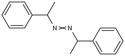Diazene, bis(1-phenylethyl)- Structural