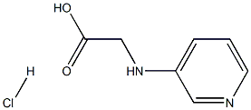 Glycine,N-3-pyridinyl-, monohydrochloride (9CI) Structural
