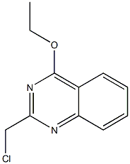 Quinazoline, 2-(chloromethyl)-4-ethoxy- Structural