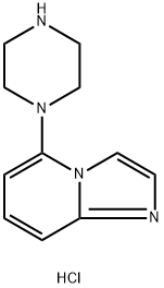 Imidazo[1,2-a]pyridine, 5-(1-piperazinyl)- Structural