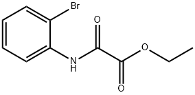 ethyl [(2-bromophenyl)amino](oxo)acetate Structural