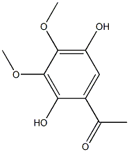 Ethanone, 1-(2,5-dihydroxy-3,4-dimethoxyphenyl)- Structural