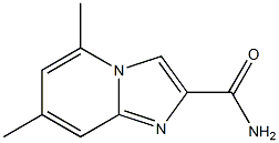 Imidazo[1,2-a]pyridine-2-carboxamide, 5,7-dimethyl- Structural