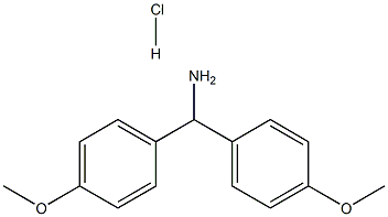 Benzenemethanamine, 4-methoxy-a-(4-methoxyphenyl)-, hydrochloride Structural