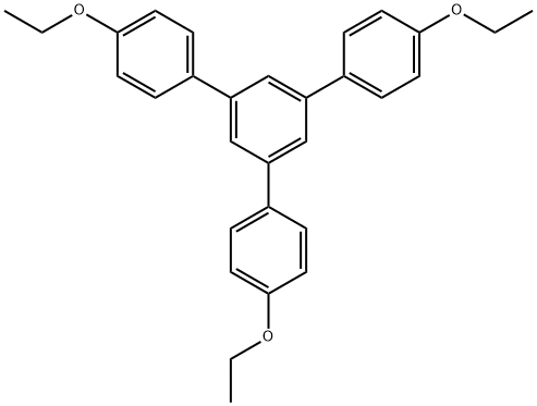 1,3,5-tris(4-ethoxyphenyl)benzene Structural