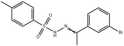 N'-(1-(3-bromophenyl)ethylidene)-4-methylbenzenesulfonohydrazide Structural
