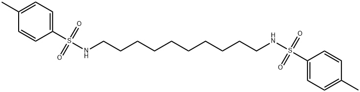 Benzenesulfonamide, N,N'-1,10-decanediylbis[4-methyl- Structural