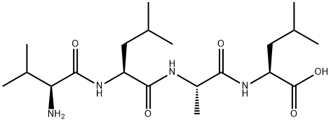 L-Leucine, L-valyl-L-leucyl-L-alanyl- Structural