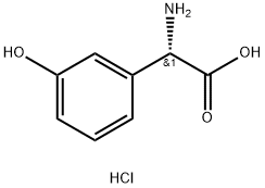S-3-hydroxyphenylglycine hydrochloride Structural