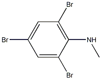 Benzenamine, 2,4,6-tribromo-N-methyl- Structural